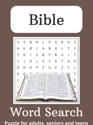 Bible Word Search Puzzle Book