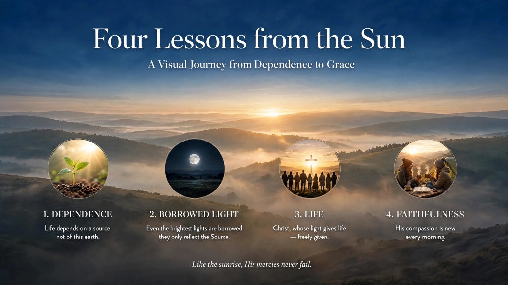 What the sun symbolizes. 4 lessons